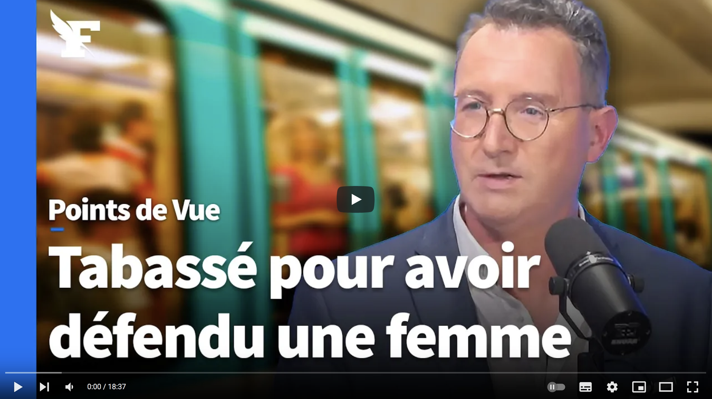 Tabassé dans le métro, un journaliste du « Figaro » raconte (VIDÉO)
